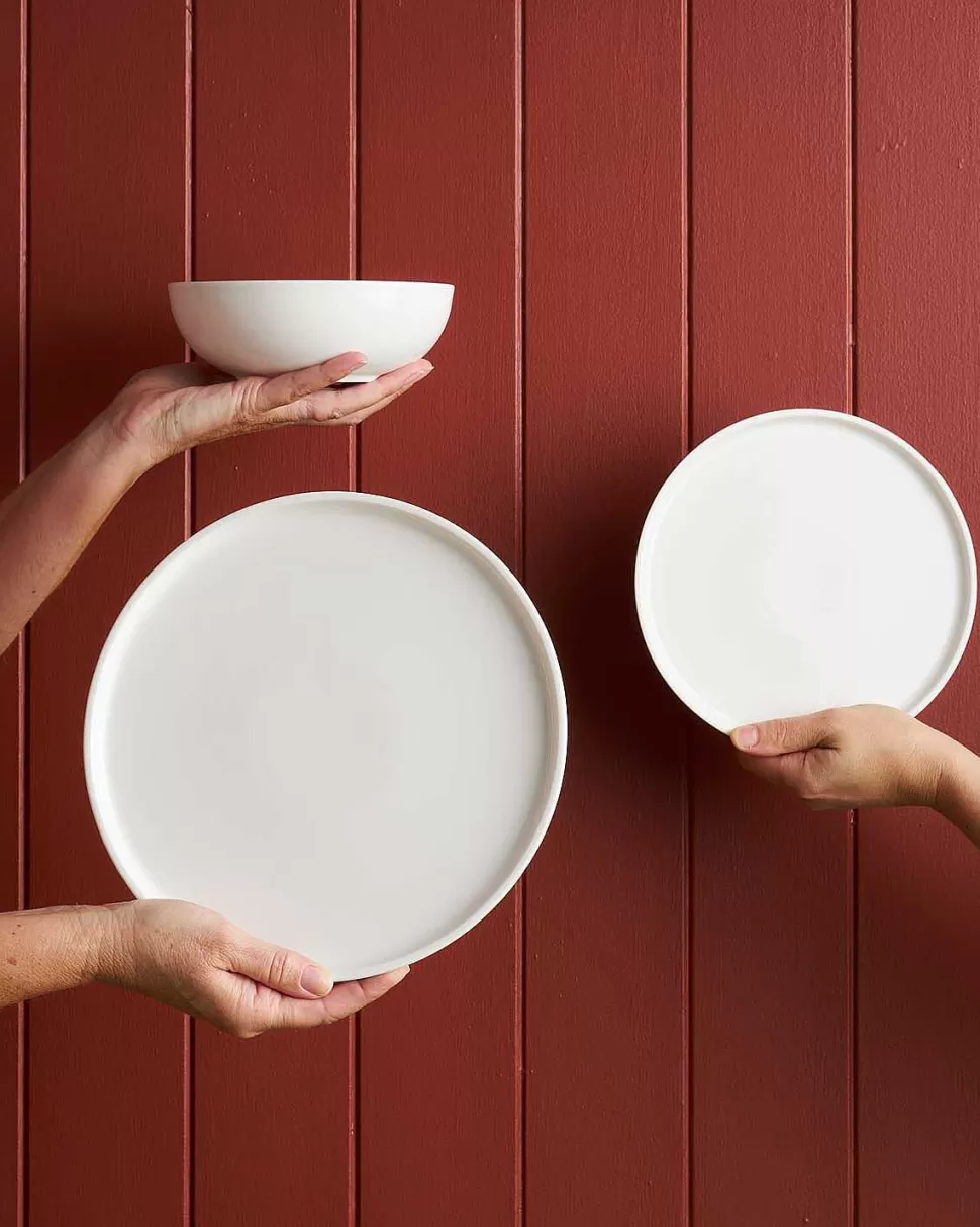 Dinner Sets-Robert Gordon 12Pc Daily Social Dinner Set / White