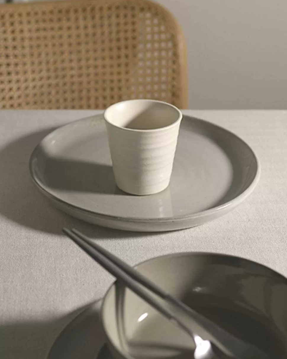 Plates-Robert Gordon Canvas Dinner Plate / Saltbush