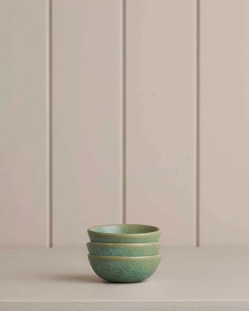 Bowls-Robert Gordon Condiment Bowls / Breakfast In Bed Moss