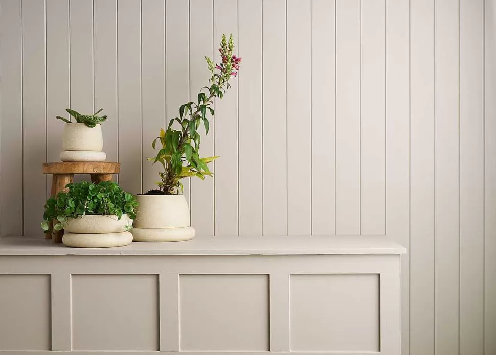 Planters & Watering Cans-Robert Gordon Large Cloud Planter / White Speckle