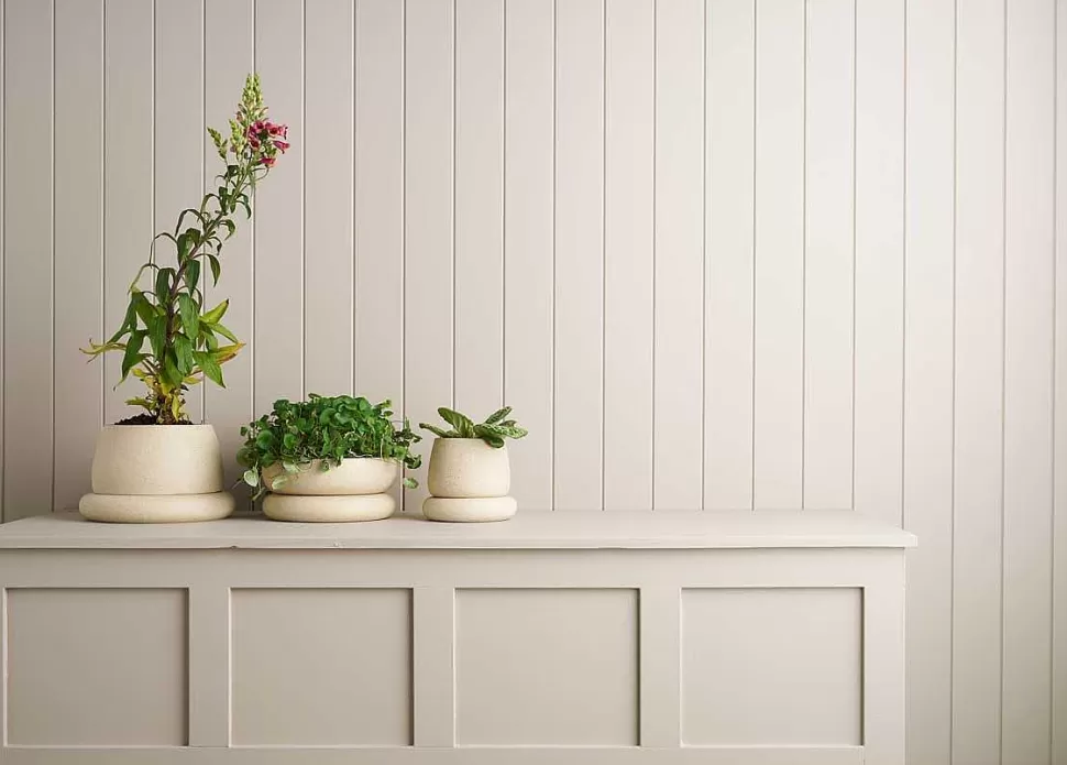 Planters & Watering Cans-Robert Gordon Large Cloud Planter / White Speckle