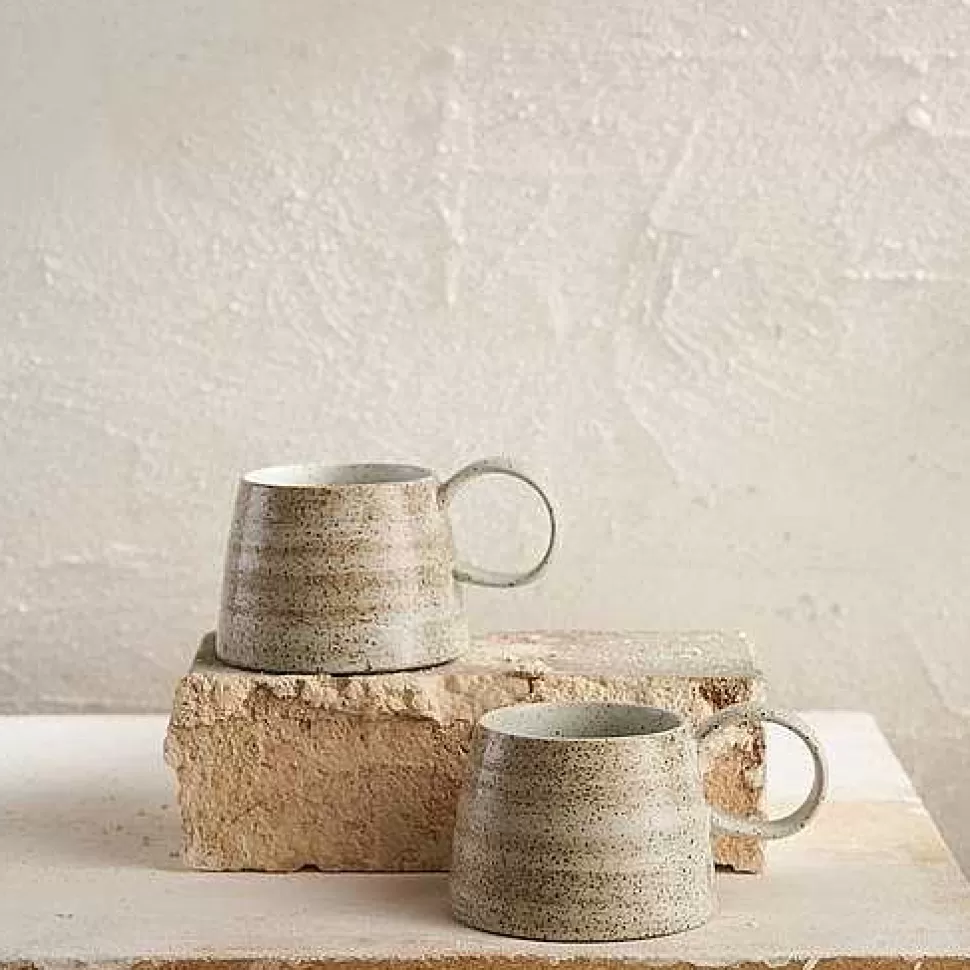 Mugs & Cups-Robert Gordon Large Handled Ceylon Mug / White
