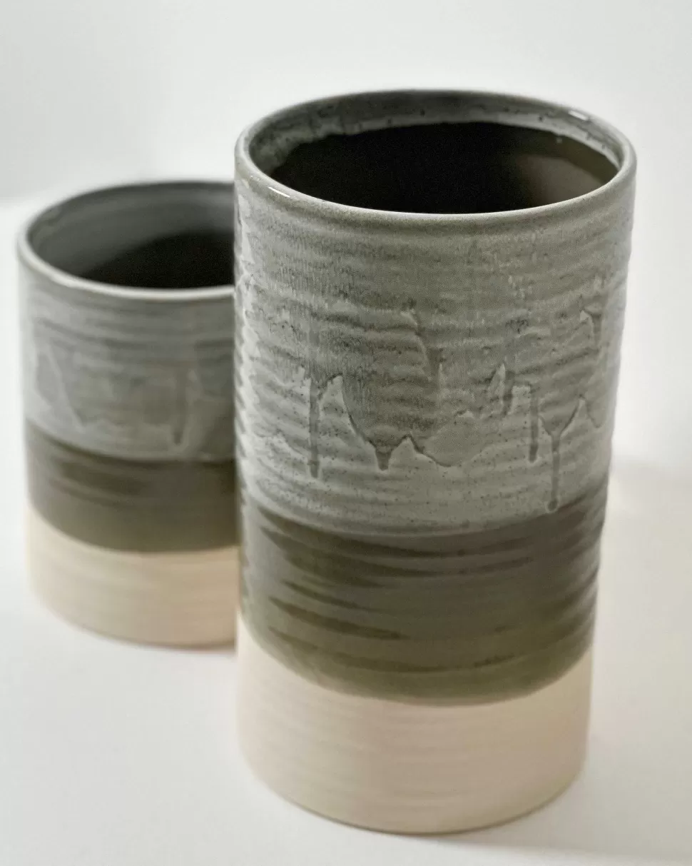 Vases-Robert Gordon Large Tower Vase / Eden