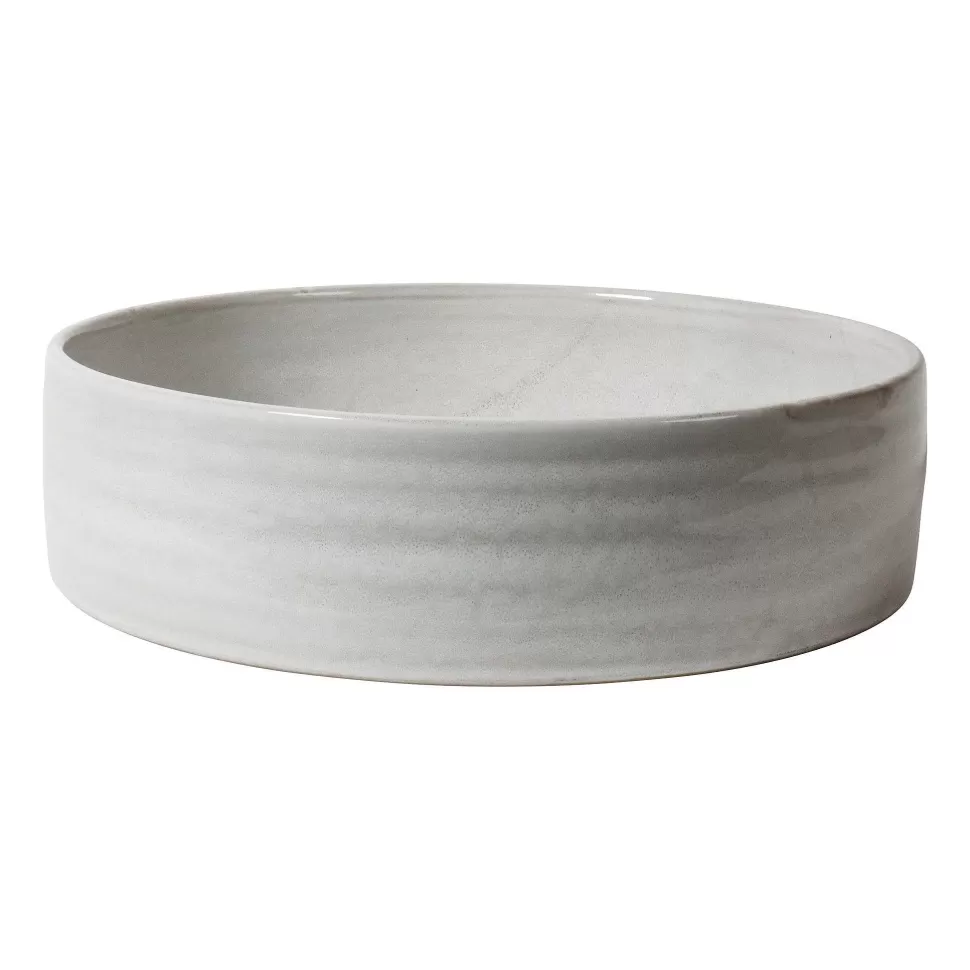 Bowls-Robert Gordon Large Wheel Bowl / Snow