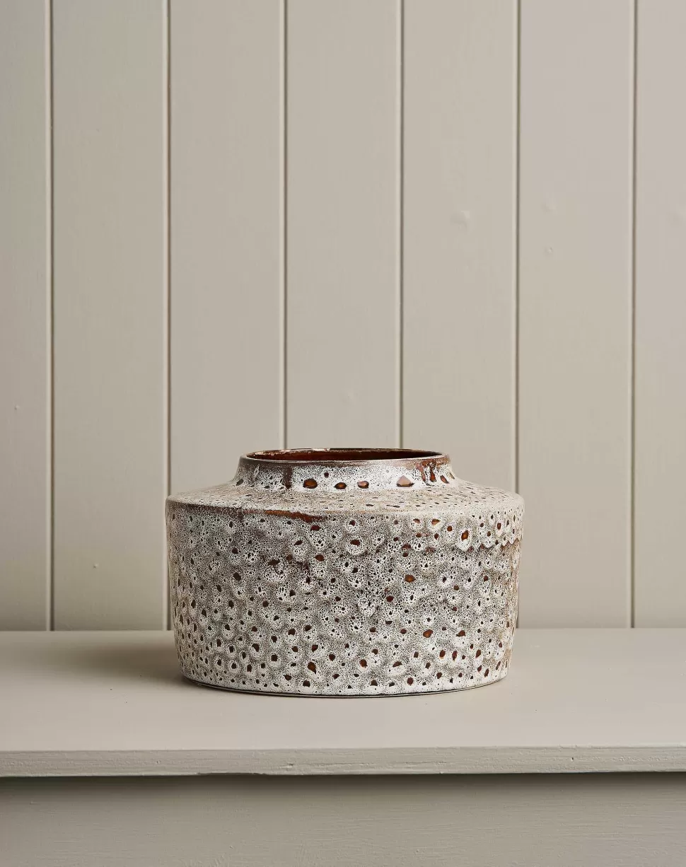 Vases-Robert Gordon Monument Vase / White Ochre