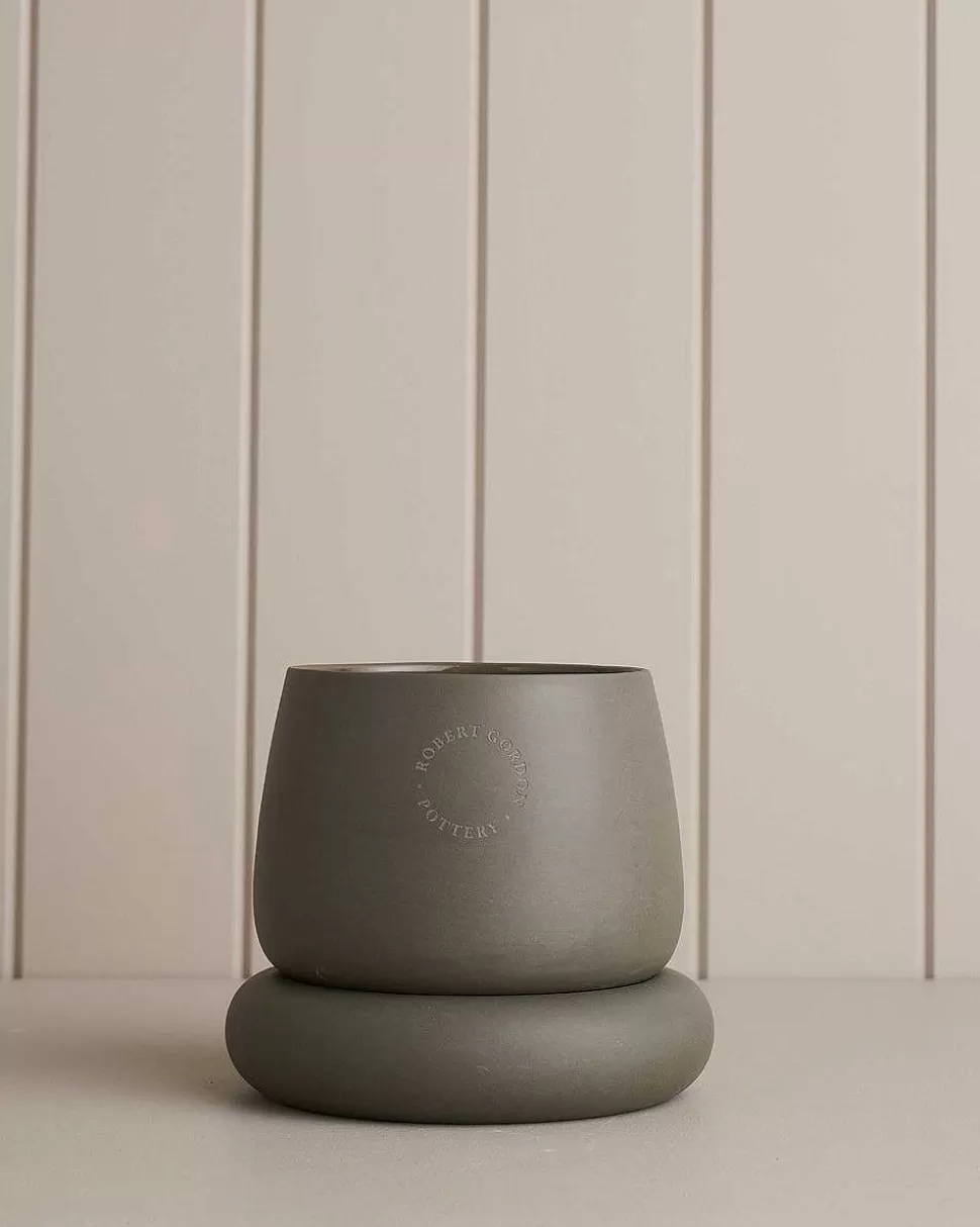 Planters & Watering Cans-Robert Gordon Small Cloud Planter / Forest Green