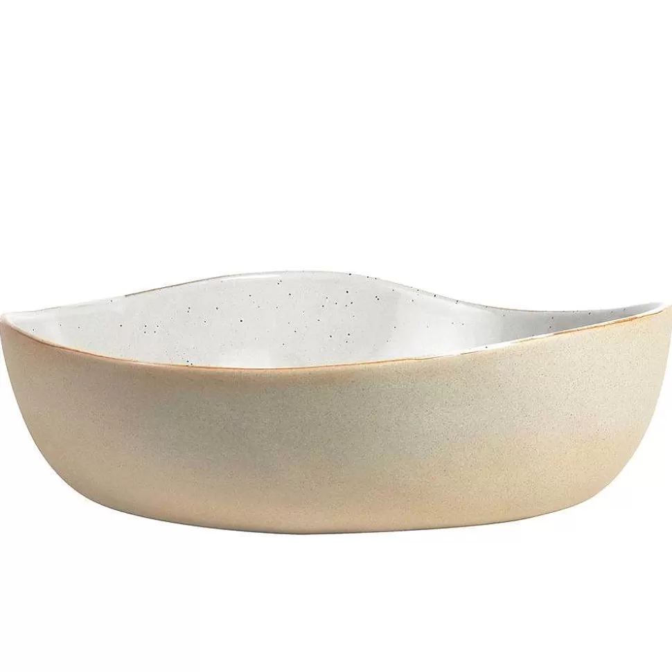 Bowls-Robert Gordon Table Of Plenty Serving Bowl / White Speckle
