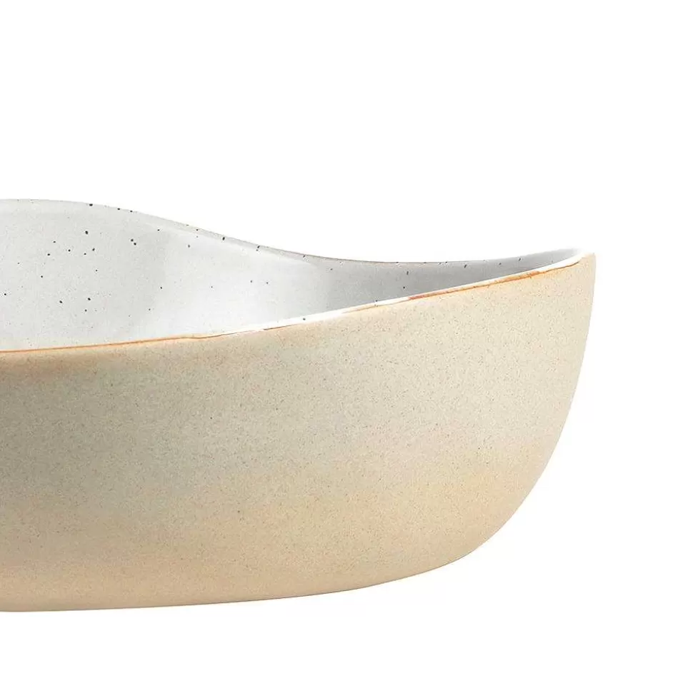 Bowls-Robert Gordon Table Of Plenty Serving Bowl / White Speckle