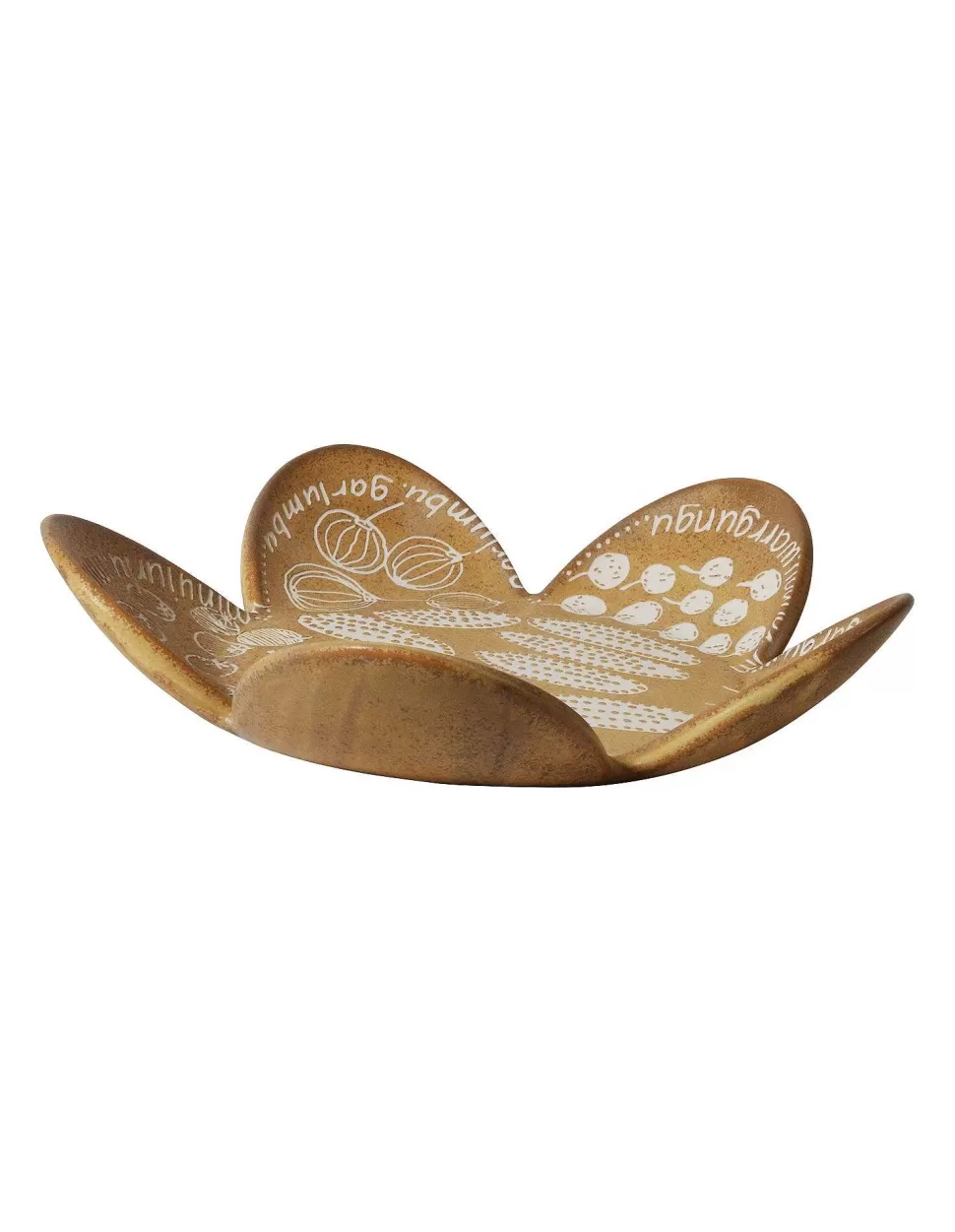 Bowls-Robert Gordon Tan Gatherers Bowl / Rg Xjuluwarlu